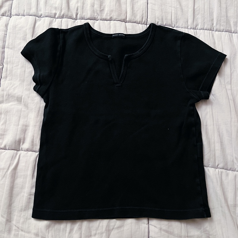 Brandy Melville Black Tee